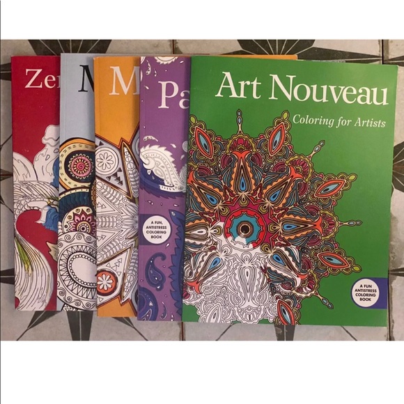 ADULT ~ COLORING BOOKS~ASSORTED ~L OT OF 5 ~S KYHORSE PUPLISHING … - Picture 16 of 16